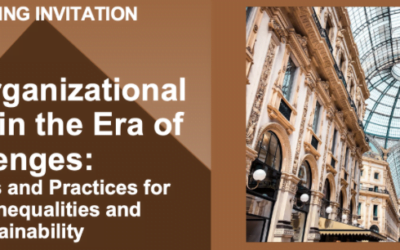 Call for Abstracts: Small Group Meeting on Work and Organizational Psychology in the Era of Grand Challenges